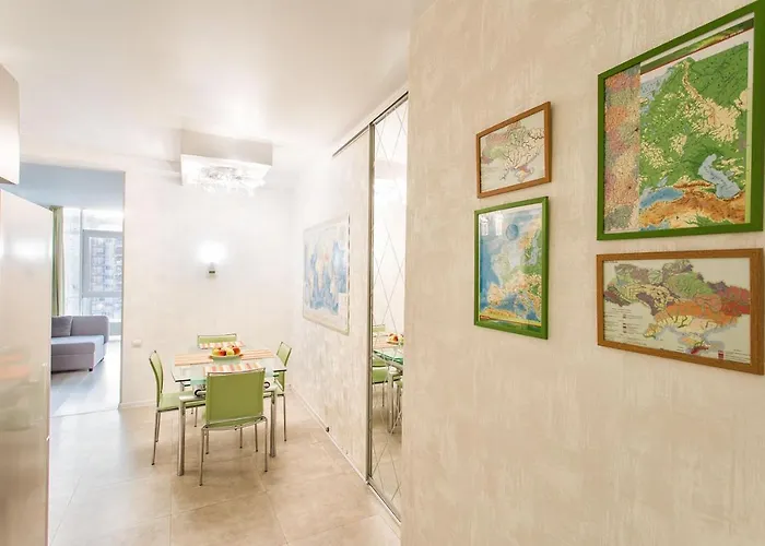 Apartament Gagarin Plaza 70 Square Metres On 12th Floor